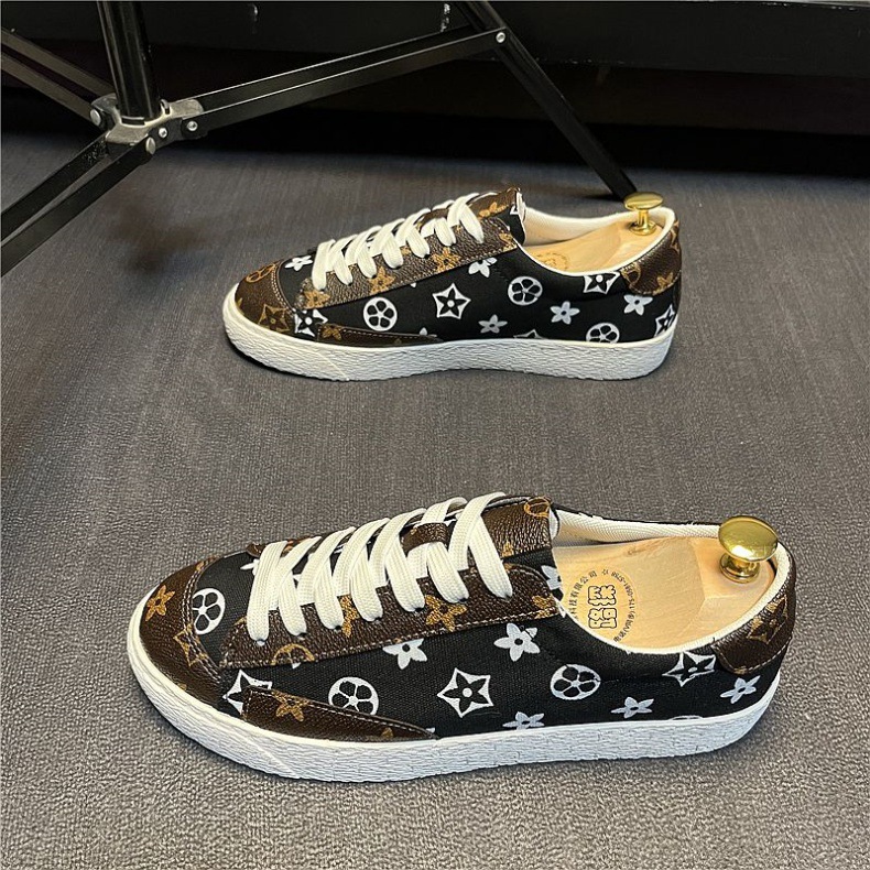 Free Shipping for designer Man Casual Shoes Casual sports breathable board shoes Korean version versatile and popular trendy shoes for men
