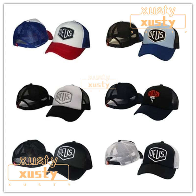Deus caps New Ex Machina Mesh cap Trucker Black Blue Red Vintage MOTORCYCLES baseball cap men women's cheap designer popular fashionable dues snapback hat 71a