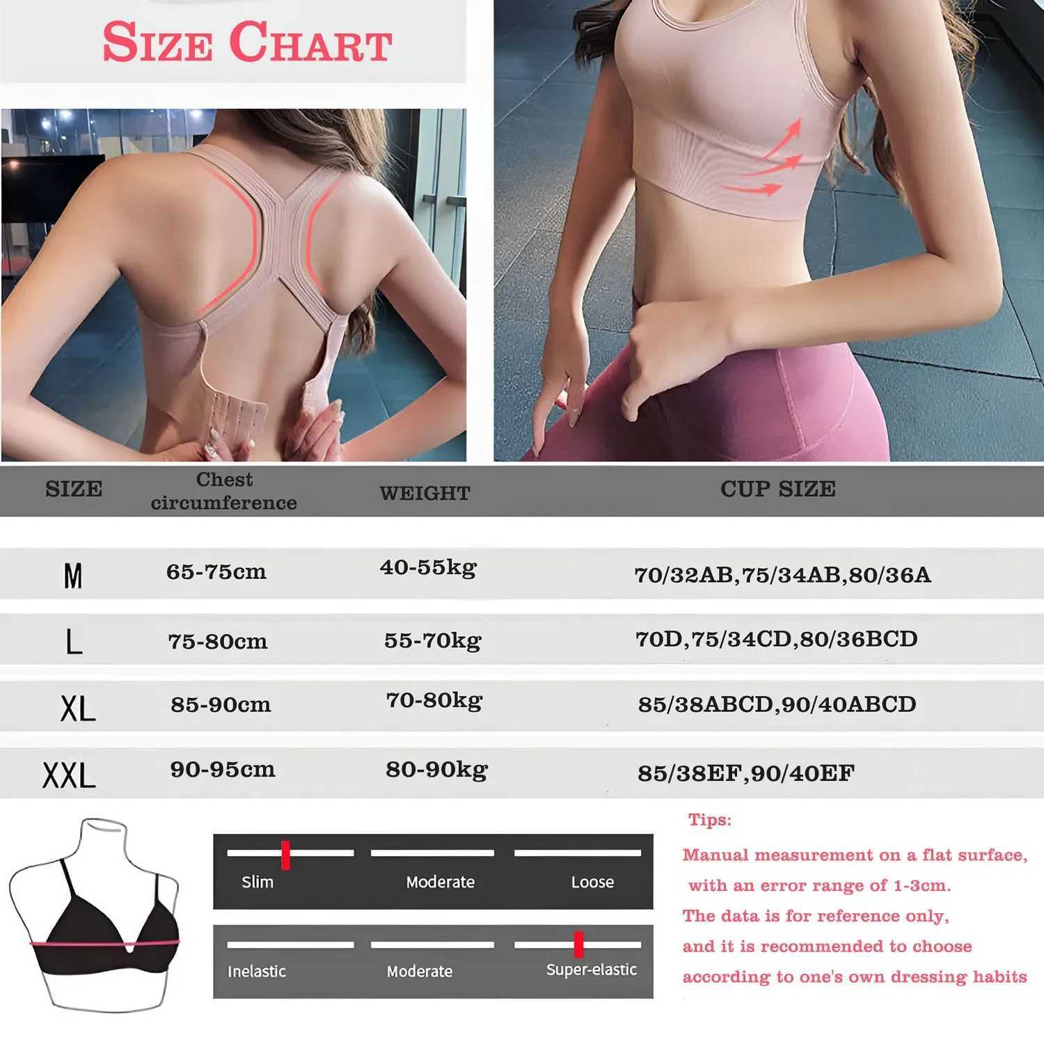 Large Size Non Steel Ring Shock-Absorbing Sports Bra for Women Cross Over Beauty and Adjustable Back Buckle Fitness Bra Z250812