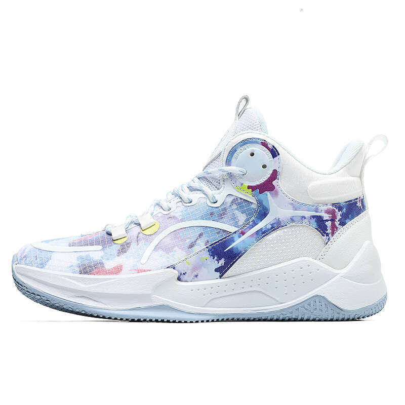 K713 Fluorescent Basketball Men's Rubber Anti-Slip Sole Free shipping Cement Court Competition Couple Style Trendy Sports Shoes