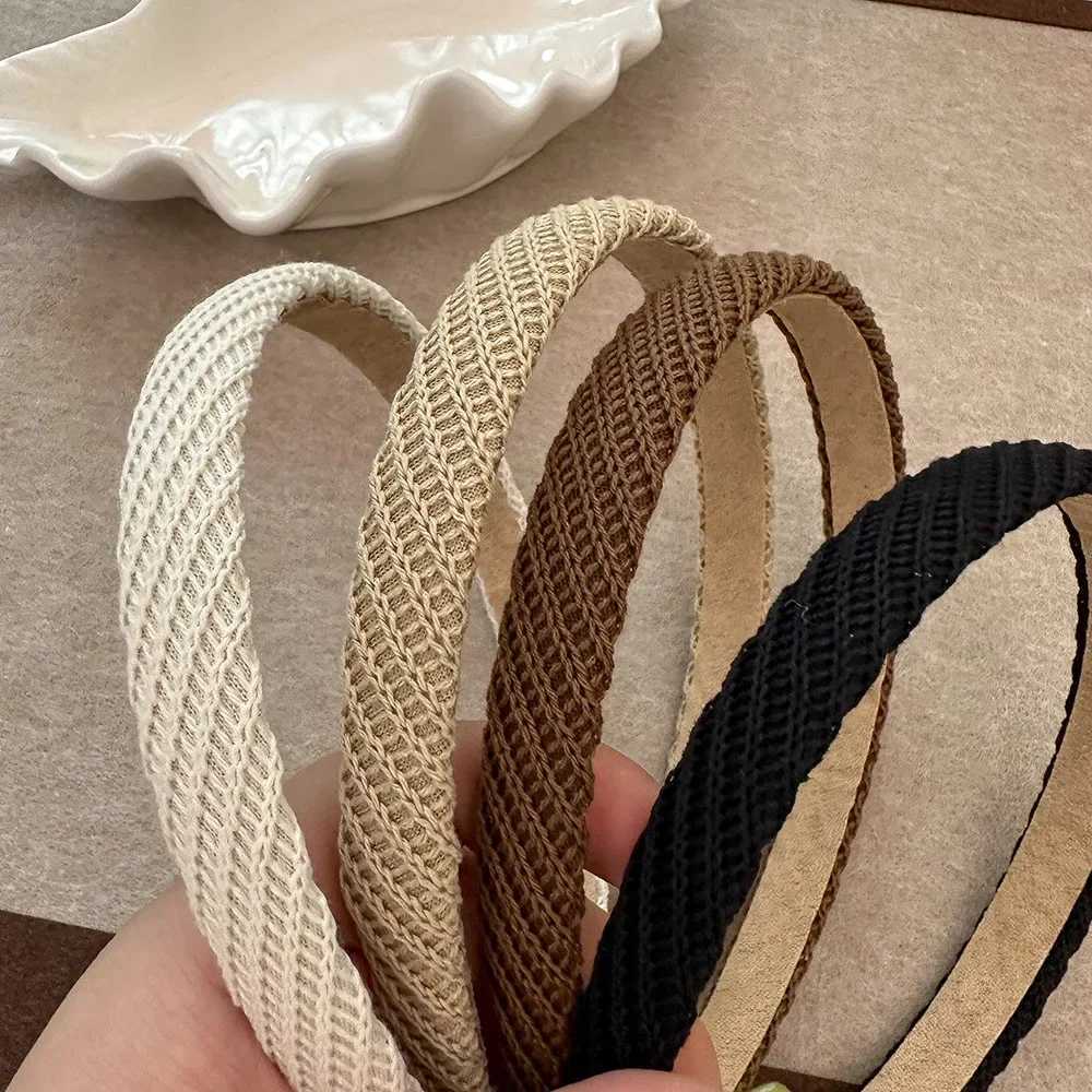 Retro Black White Bezel Hoop Hairbands Vintage Wedding Party Bride Bands Wen Girls Accessory X250812