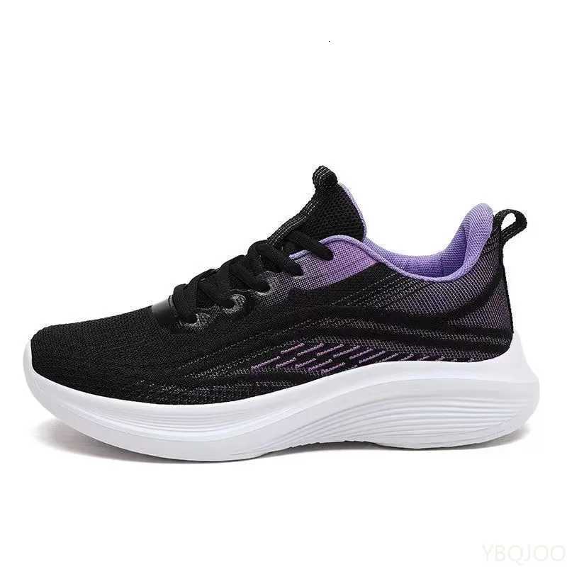 New Spring Lightweight Sports Shoes Simple Versatile Women Comfortable Shock-Absorbing Breathable Wear-Resistant Women Shoes Z250812
