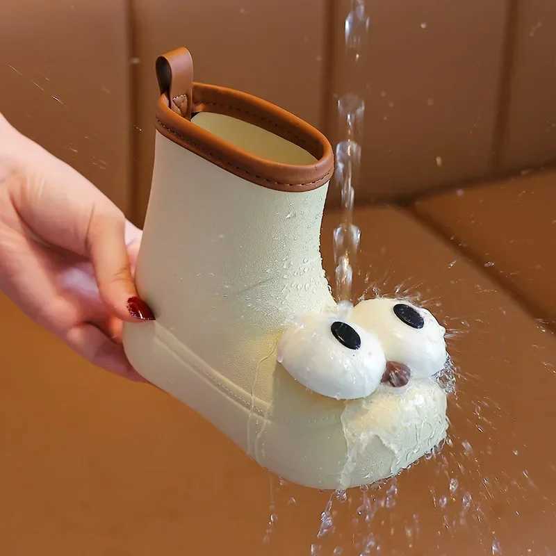 Waterproof Rain Boots for Children Cute High-top Shoes XJ250812