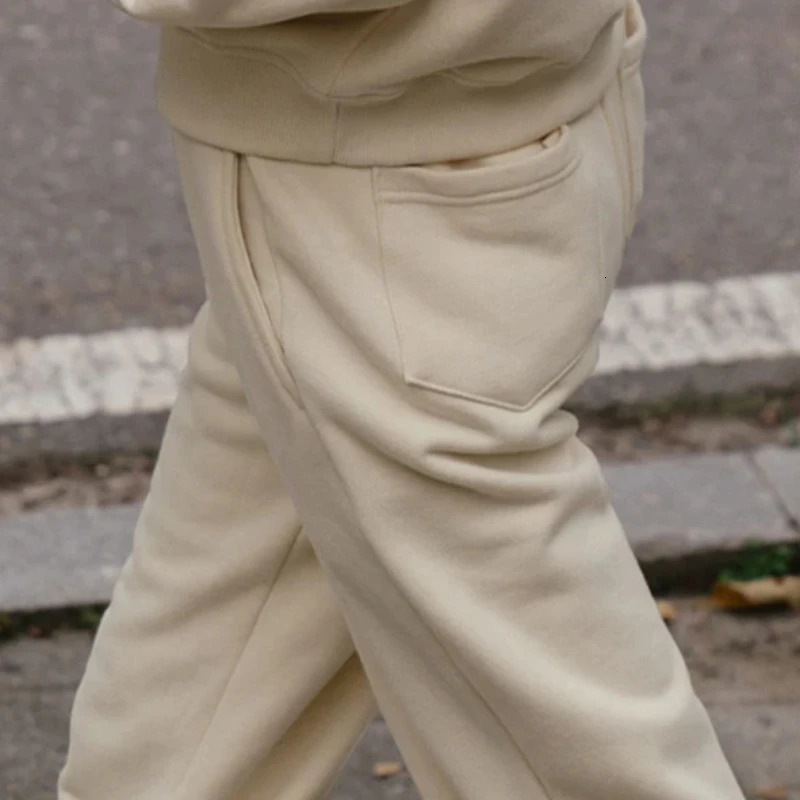 Womens Casual Cotton Fleece Two-Piece Set Long Sleeve Hoodie And Sweatpants Jogger Tracksuit Comfortable Trousers Outfit 250805