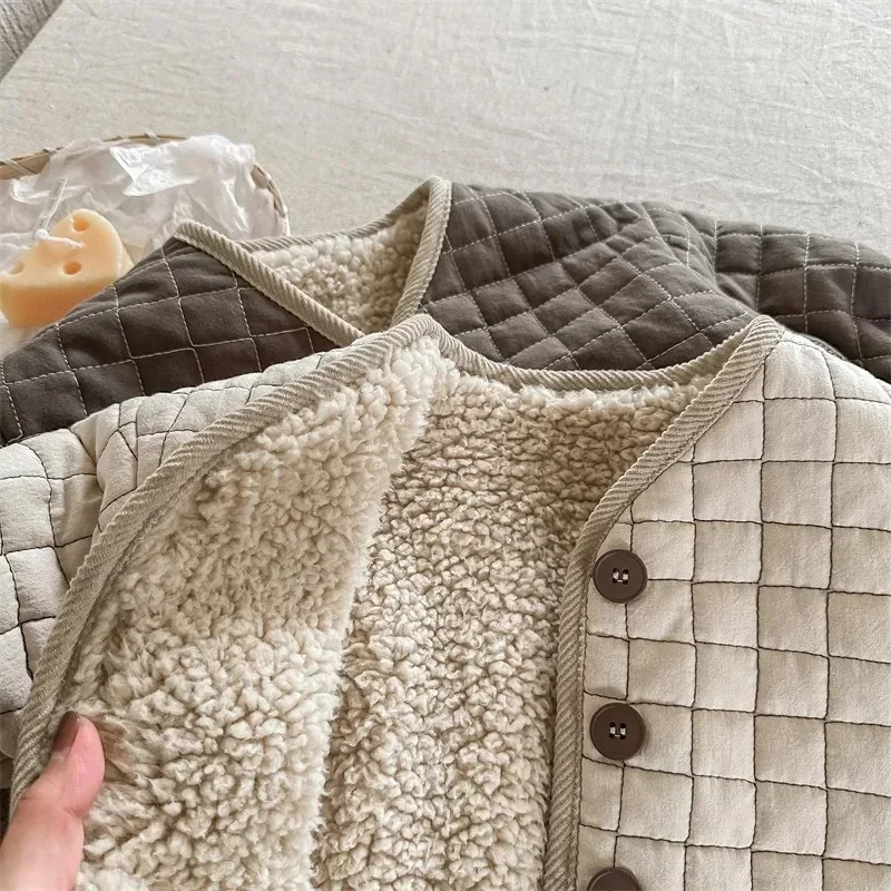 Autumn and Winter Childrens Clothing Childrens Winter Clothing Korean Style Cotton Jacket Girls Winter Jacket Cotton Jacket 250811