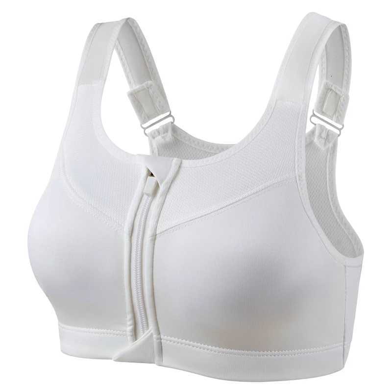 2XL Popular Sports Top Bra Womens Shockproof Sports Shirt Sports Bra Front Zipper Womens Push Up Bra Sportswear Z250812