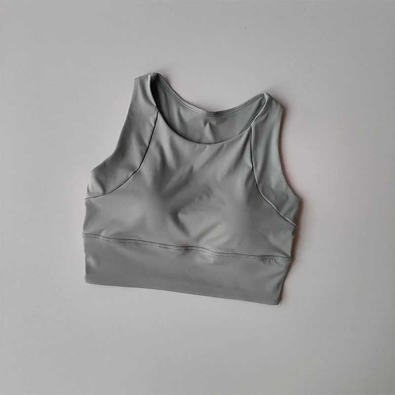 All-in-one Shock-proof Compact Sports Vest Running Breathable Full-cup Vest Gym Clothing Summer New Fitness Bra Z250812