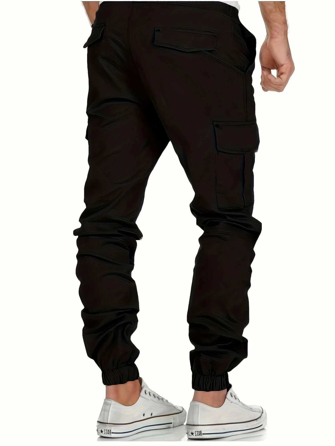 Men Outdoor Loose Straight Long Pants Trousers Summer Casual Multi-Pocket Workwear Mens Cargo Pants Sweatpants X250812