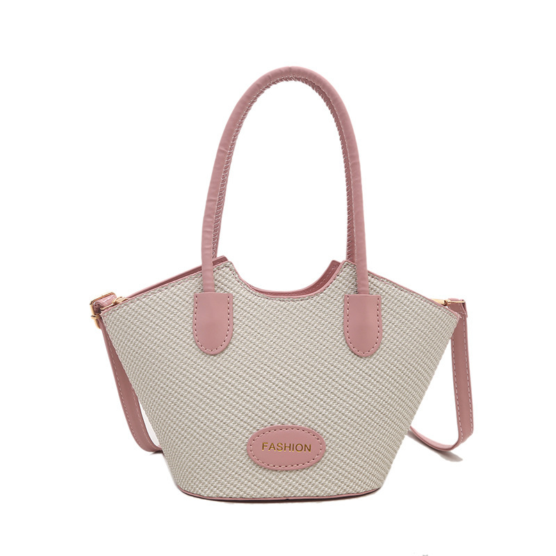 Spring Summer New Fashion Texture Large Capacity Stylish Korean Version Casual Crossbody Handbag Bucket Shoulder Bag ddmymarket