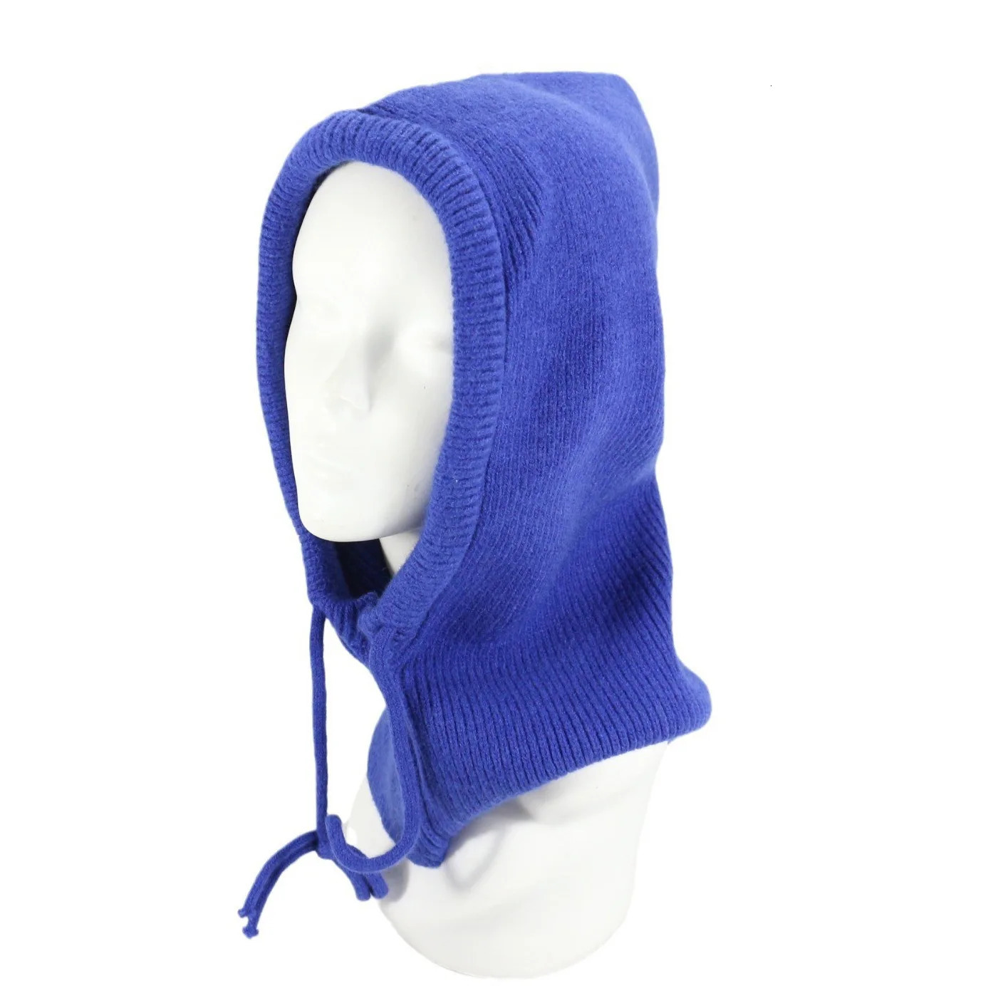 Winter Hats for Women Wool Blend Hooded Scarf Hat for Women Balaclava Knit Skull Cap Beanie Hat Men Neck Gaiters 250808