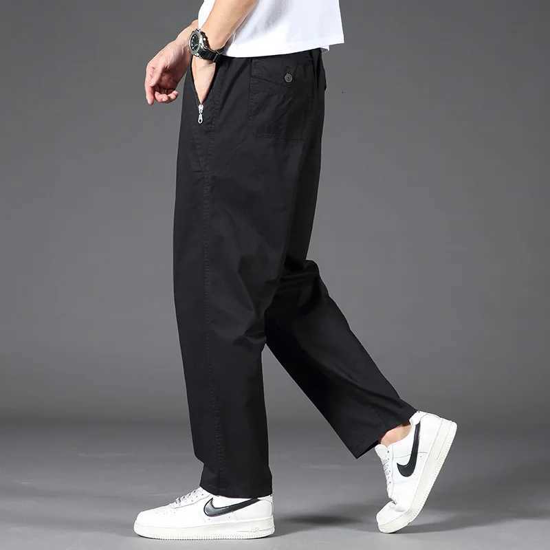 Summer New Mens Casual Pants Loose Straight-Leg W250812
