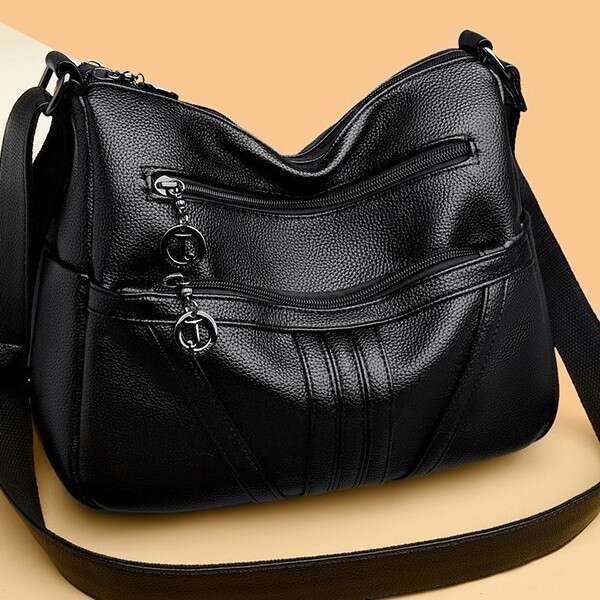 Women's 2025 New Style Autumn Winter Crossbody Fashion Versatile Shoulder Large Capacity Middle-aged Elderly Mom Bag