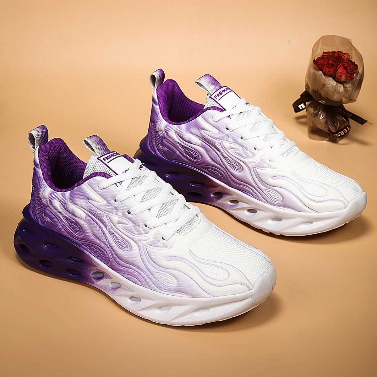 Sneaker Women Running Shoes Thick Sole Mesh Breathable Tennis Sports Shoes for Women Z250812