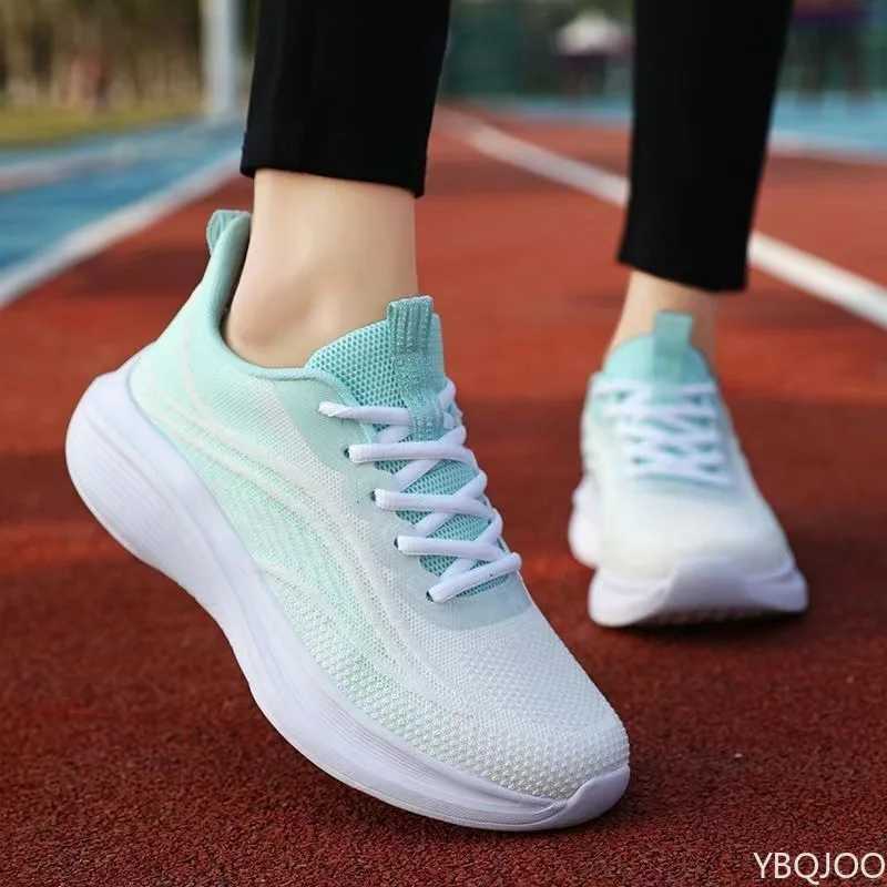 New Spring Lightweight Sports Shoes Simple Versatile Women Comfortable Shock-Absorbing Breathable Wear-Resistant Women Shoes Z250812