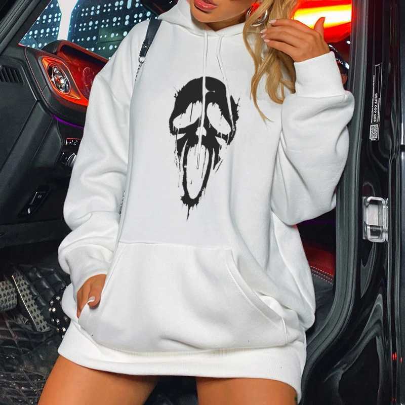 Skull Y2K Hoodie for Men Women Gothic Punk Sweatshirts Fashion Casual Pullover 11 Colors Trendy Streetwear Unisex Autumn Winter Y250811