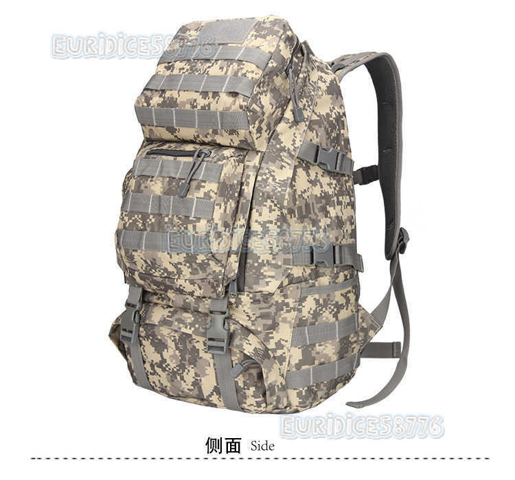 Okali Mountaineering Outdoor Bag Camouflage Military Backpack Large Capacity Military Enthusiast Waterproof Outdoor Backpack H250811