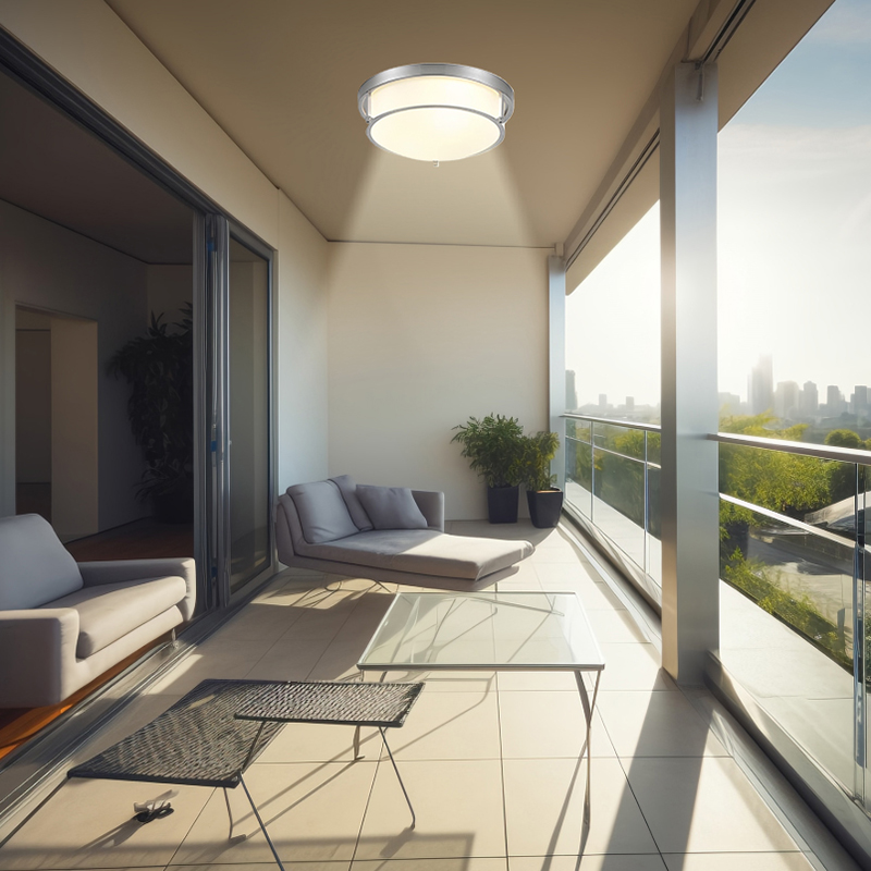 Modern Minimalist Flush Mount Ceiling Lamp - Sleek Design for Kitchen & Bedroom Lighting