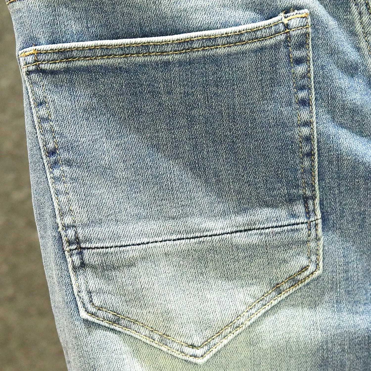 Designer Mens Jeans Luxury Fashion Slim Fit Denim Jeans Stylish Korean and Casual Spring and Autumn Look Casual Pencil Pants X250812