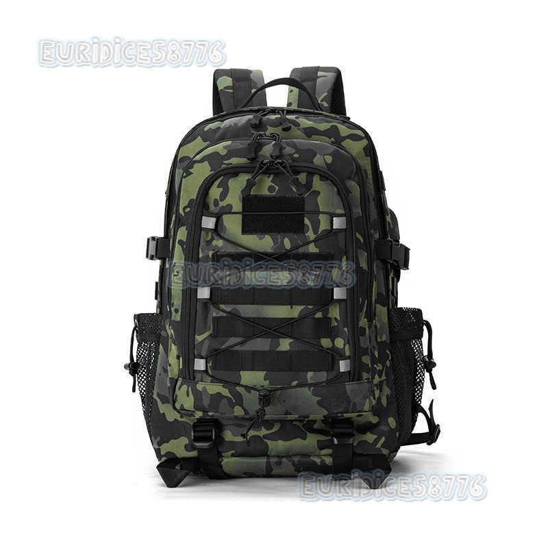 New Molle Backpack Outdoor Climbing Camouflage Wear-resistant Large Capacity Sports Travel Hiking Bag H250811
