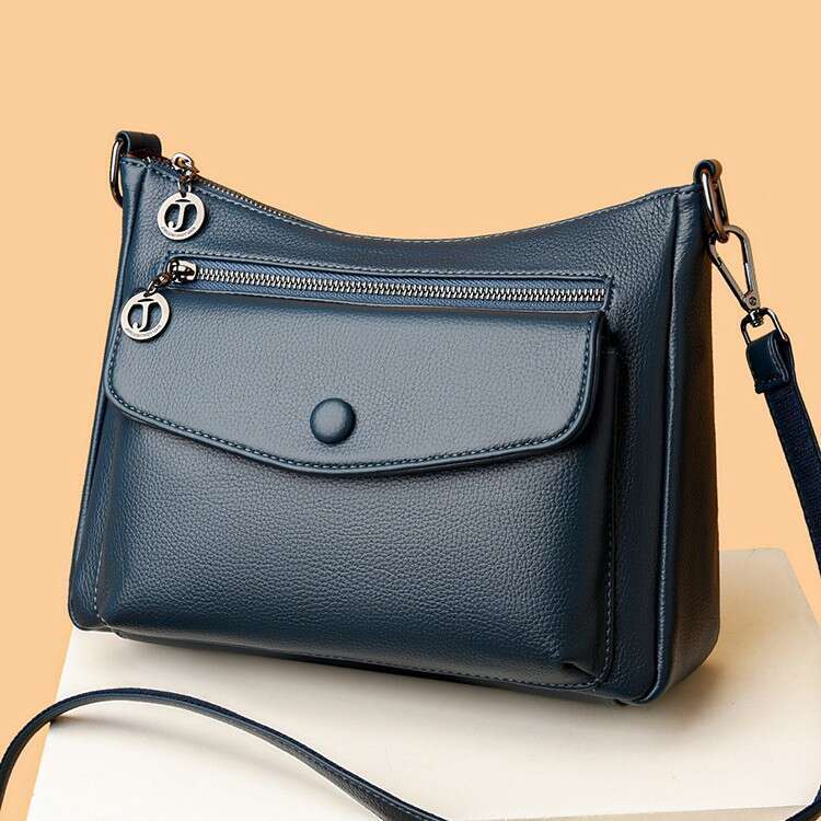 Women's 2025 New Casual Soft Leather Crossbody Shoulder Commuting Large Fashion Underarm Bag Handbag