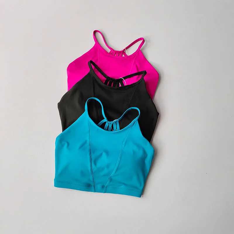 Womens Fixed Pad Sports Bra High-intensity Running Gathering Bra Quick Dry Fitness Vest Gym Bras for Women Sports Bra Z250812