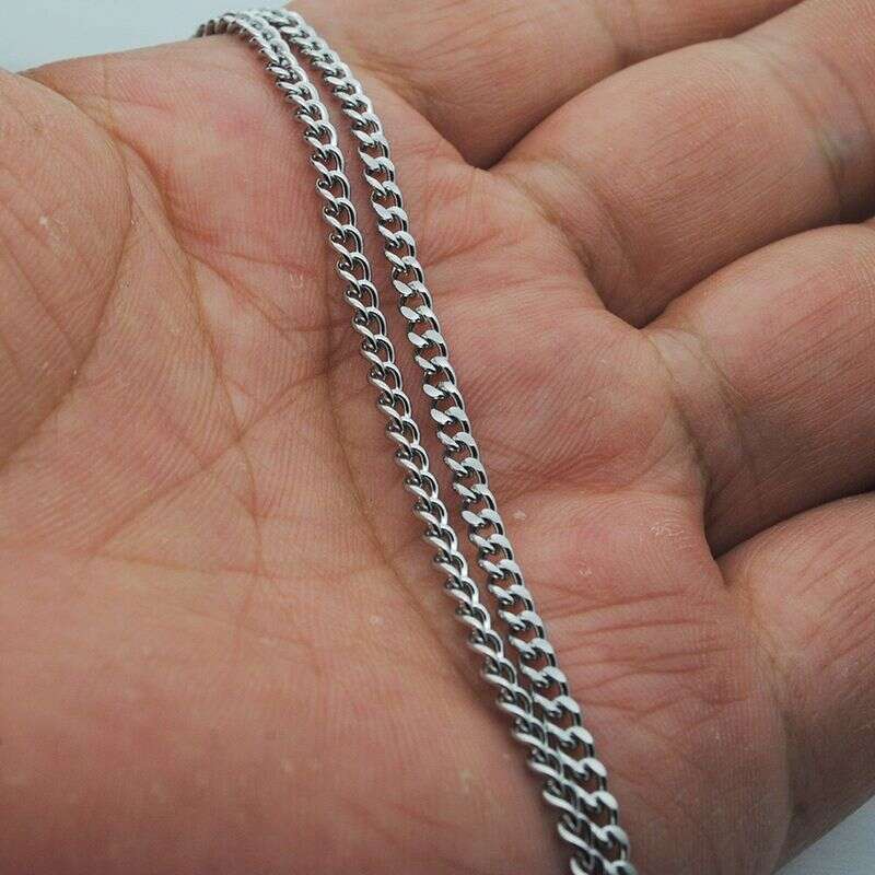 Selling Lihao Fashion Titanium Steel Handbag Chain DIY Shoulder Bag Purse Strap Accessories-50cm