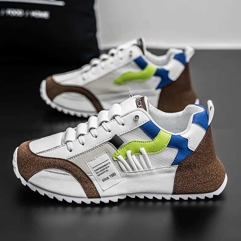 New Large Size 47 48 Mens Sports Shoes Comfortable Breathable Lace-up Casual Shoes Round Toe Sole Shoes Sneakers for Men Tennis Z250812