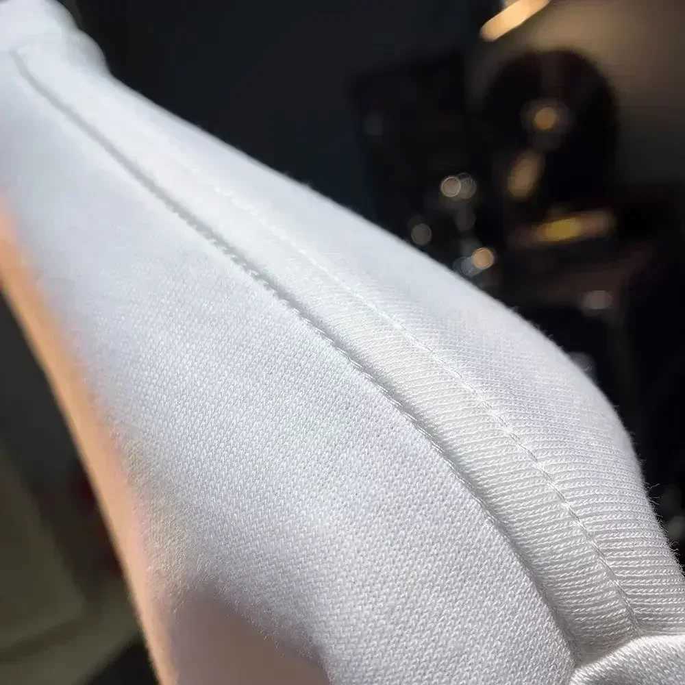 2024 Mens Trendy Sweatshirt Hoodie Cotton Loose Sweatshirt High Street Harajuku Long Sleeve T-shirt Fashionable Men Clothing Y250811