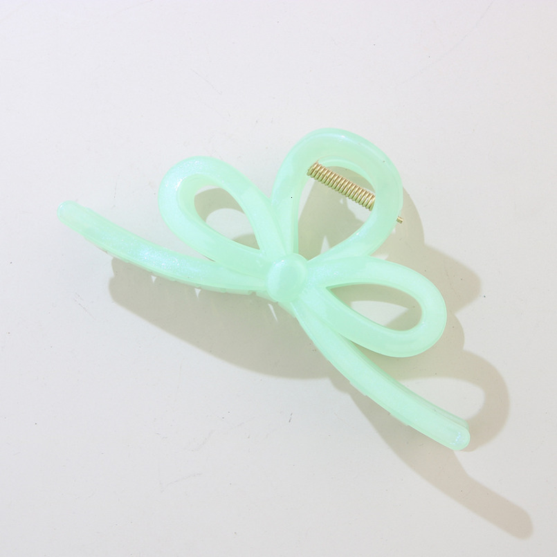 New High-End Bow Large Claw for Women, Back of Head Clip, Shark Clip Hair Accessory, Hairpin