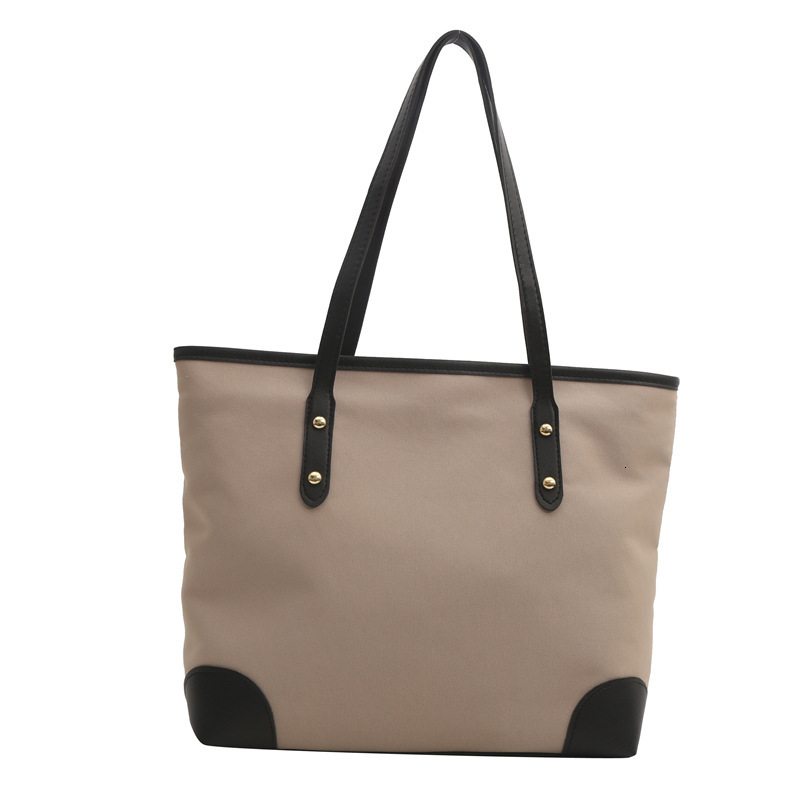 Fashion Casual Large Capacity New Summer Simple Stylish Solid Color Commuter Trendy Single Shoulder Tote Bag for Women ddmymarket