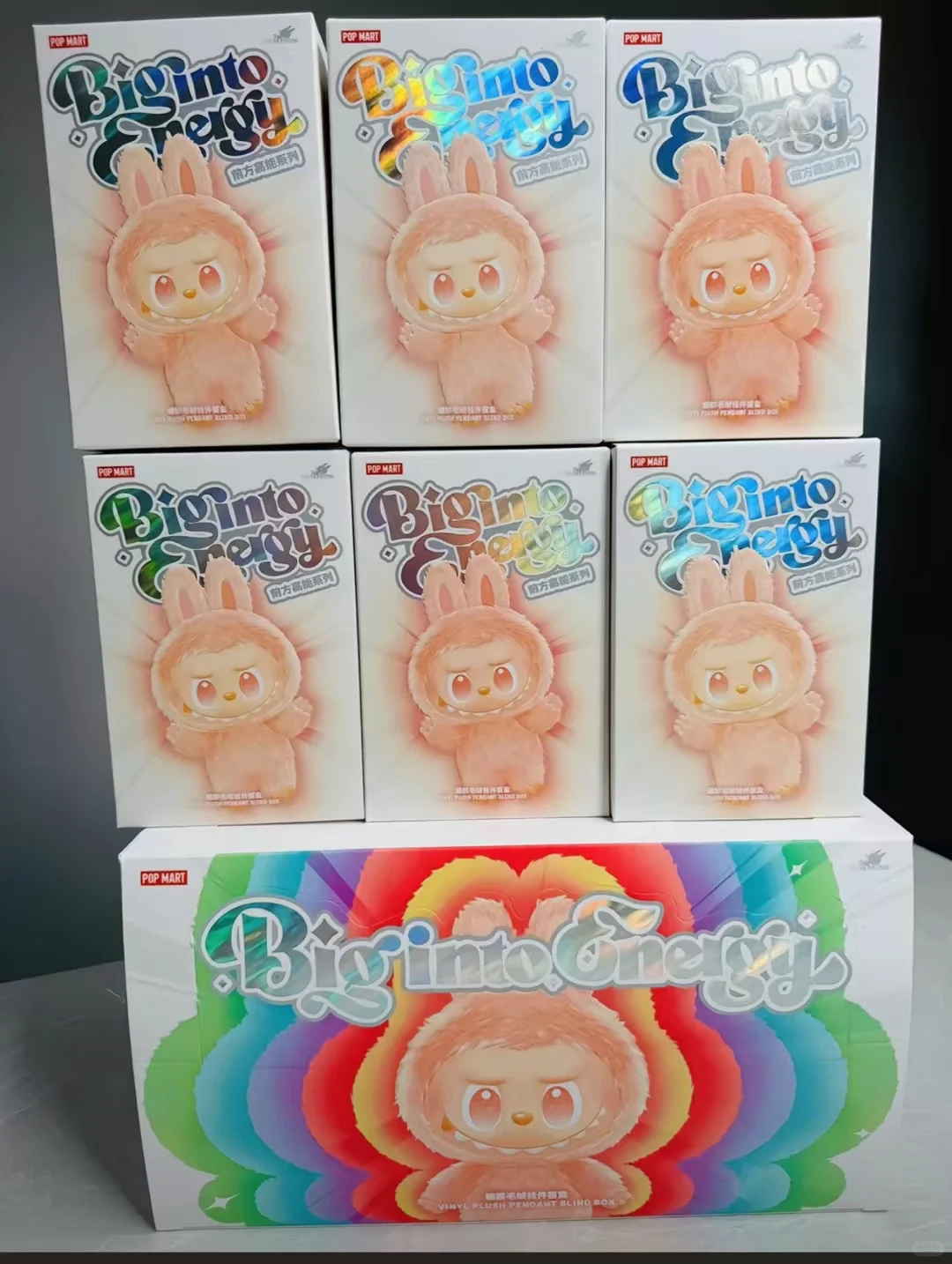 LaBuBu doll Version 3 Version 2 Version 1 Monsters Big Into Energy Series Blind Box Cute Figure Face doll outfits Doll Keychain Decoration Present bli