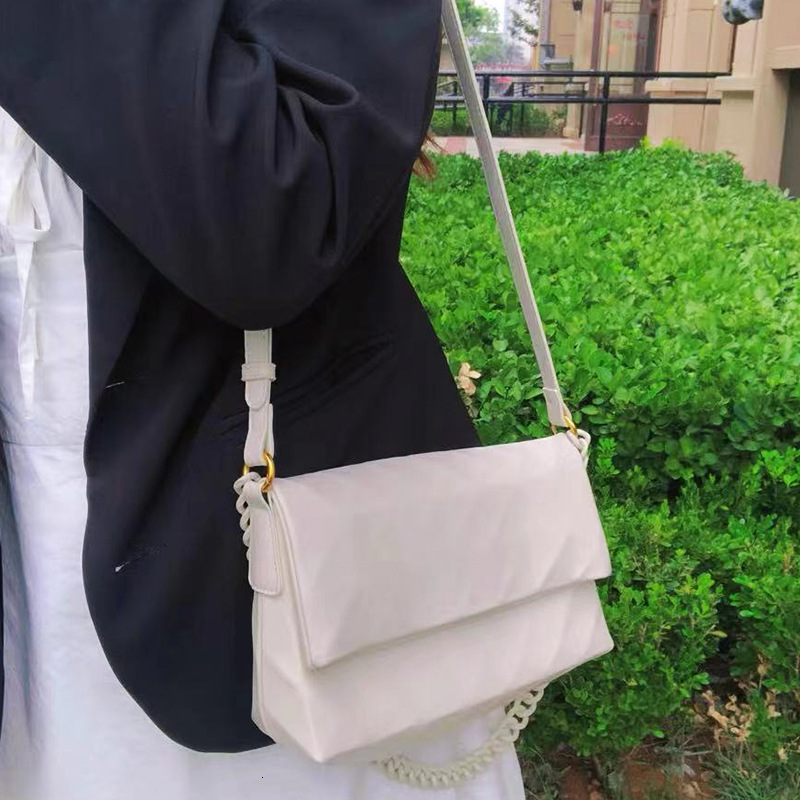 New Crossbody Women's Design Fashion Versatile Chain Strap Single Shoulder Genuine Leather High-end Underarm Bag