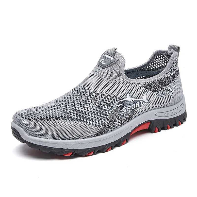 Summer Mesh Men Shoes Lightweight Sneakers Men Fashion Casual Walking Shoes 2024 Breathable Mens Hiking Shoes 2025 Fashion Shoes Z250812