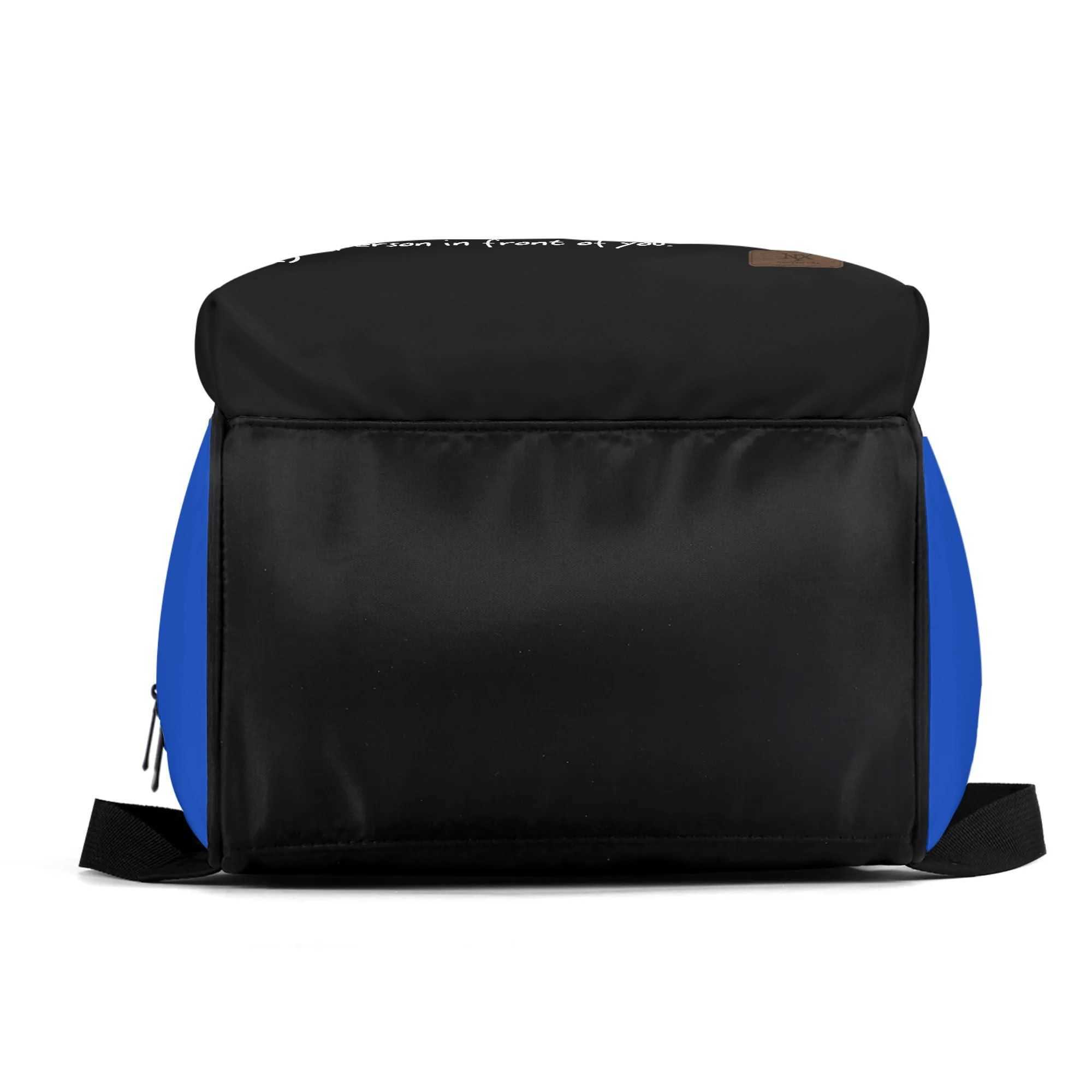 NXY Fashion Multifunction Large Capacity Baby Diaper Travel Mummy Backpack Bag Nursing Travel Bag Tote Bottle Bag Blue