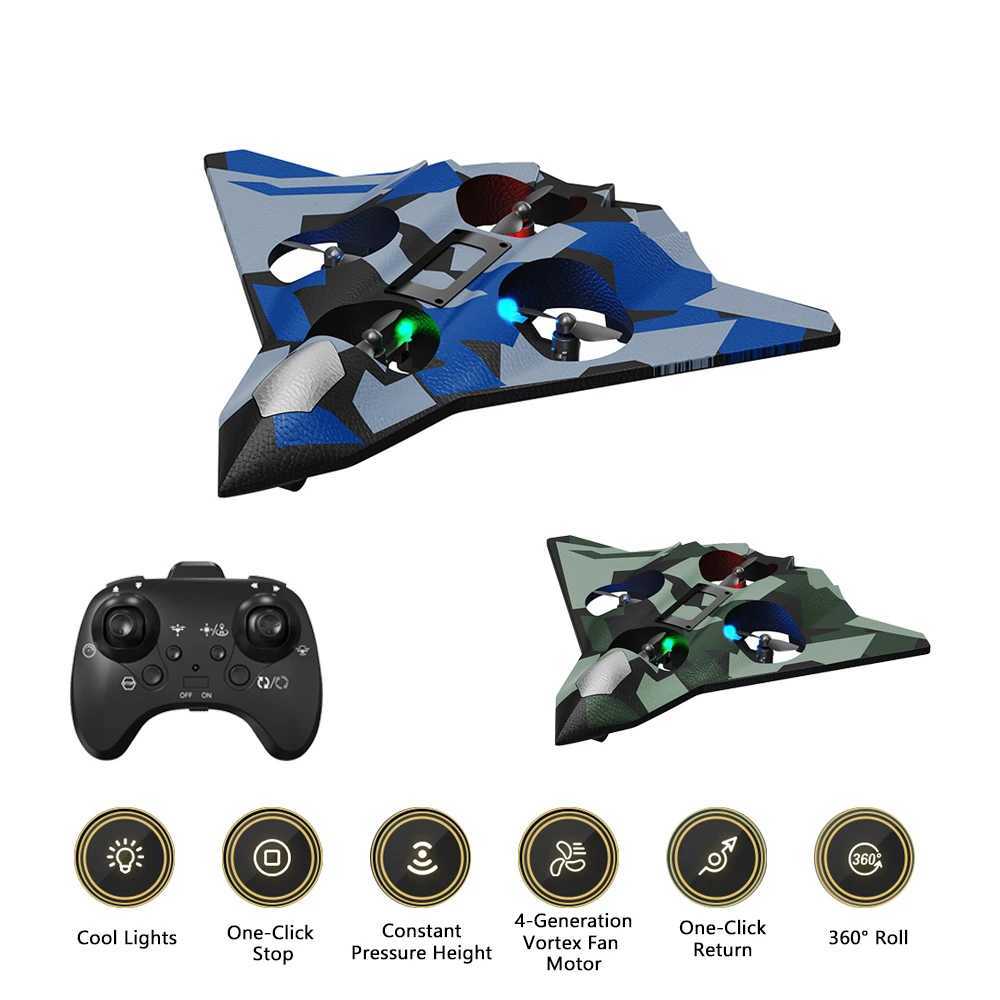 CZ36 Remote Control Aircraft Fighter 2.4G Foam Drone Aircraft Remote Control Helicopter Toy ldren Gift J250808