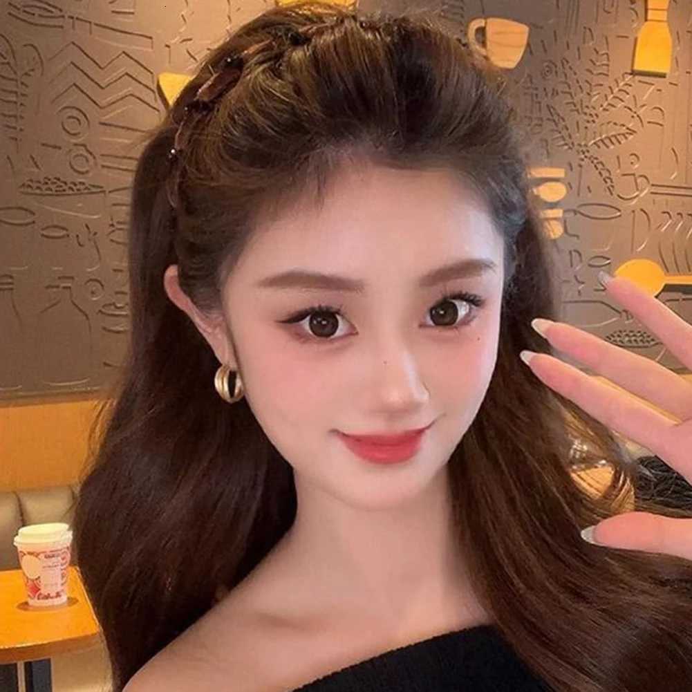 1920s Band Vintage High Cranium Artificial Pearl Hairband Rhinestones Hair Accessories Sweet Fashion Little Girls Hair Hoop X250812