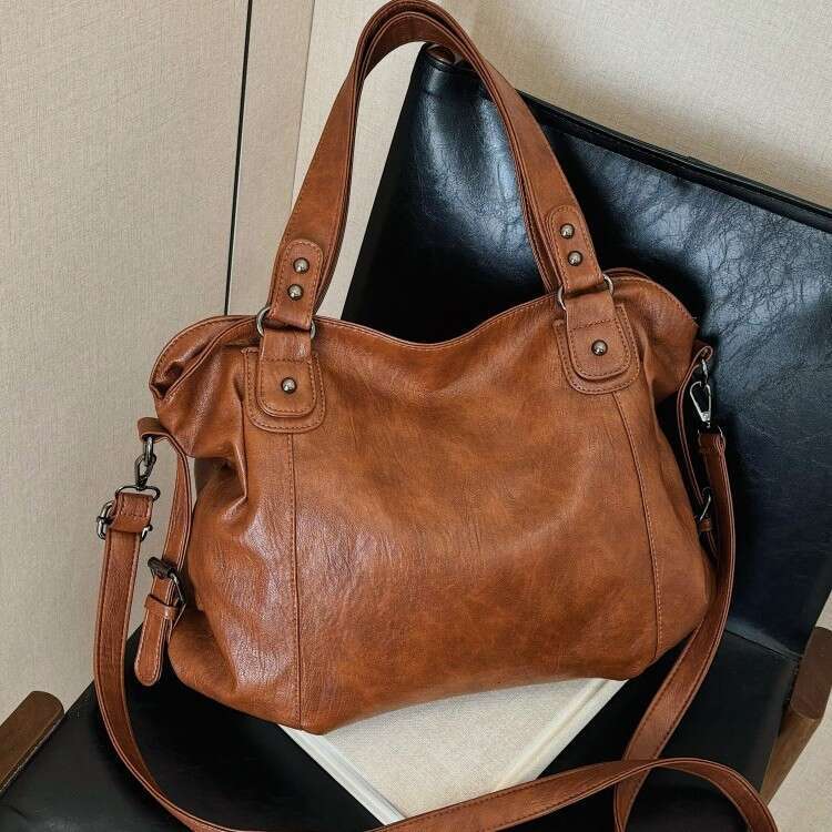 Crossbody Women's Large Capacity 2025 New Autumn Winter Casual Trendy Single Shoulder Commuter Tote Bag