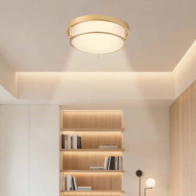 Modern Minimalist Flush Mount Ceiling Lamp - Sleek Design for Kitchen & Bedroom Lighting