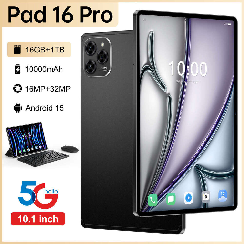 New Pad 16 Pro 10.1Inch Android 16+1Tb Tablet OZON