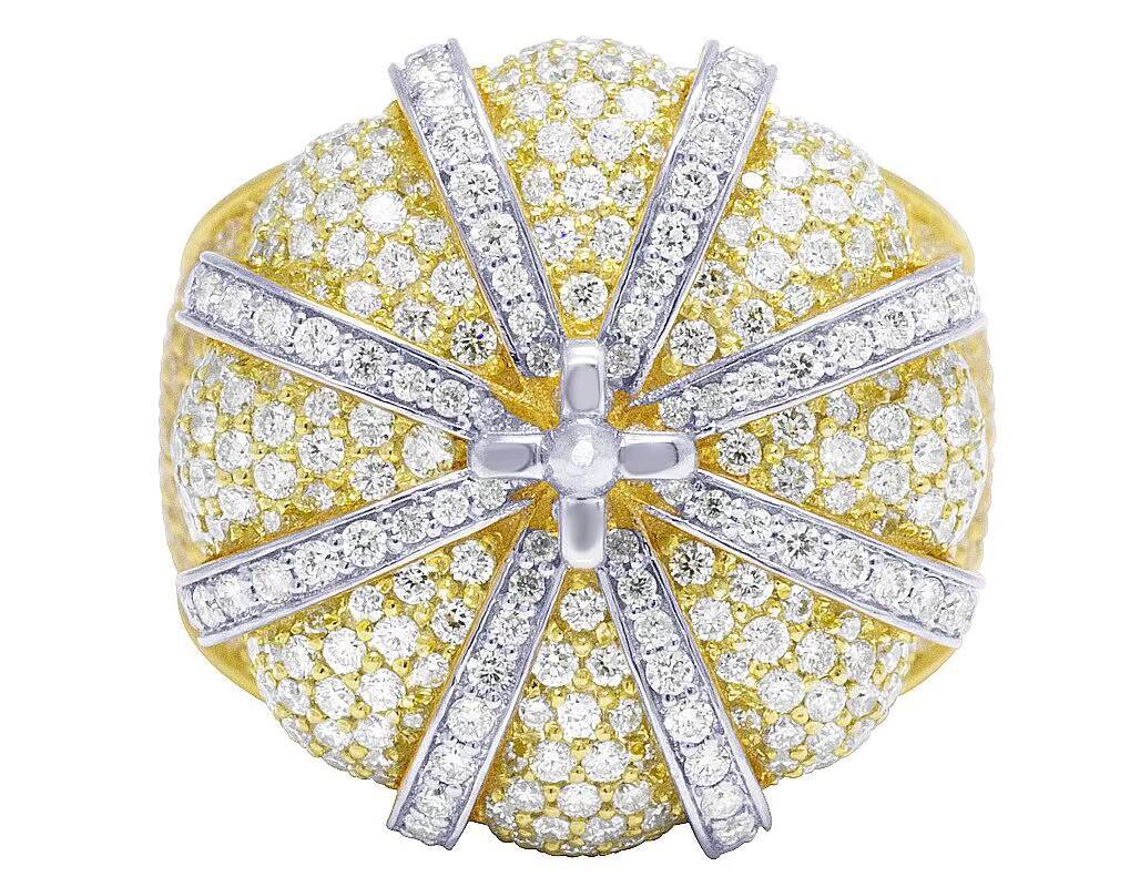 High Quality Moissanite Round Diamond In S925 Sterling Silver Crown Shaped Ring For Men Wedding Engagement Gift