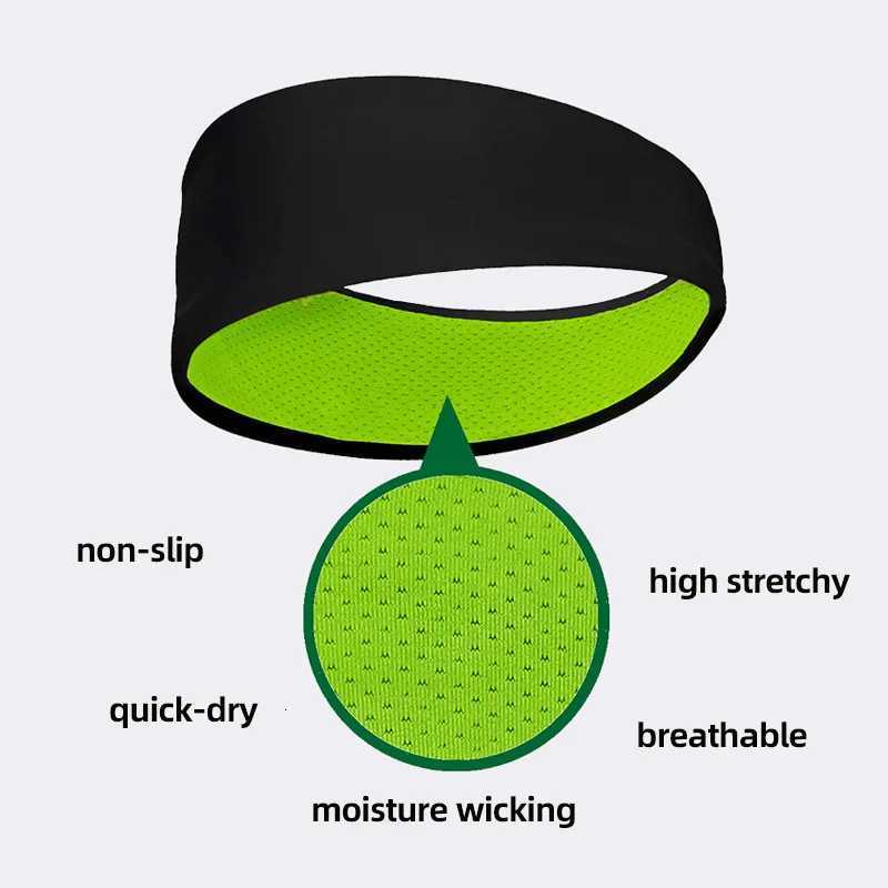Sports Sweatband for Men Breathable Mesh Design Elastic Hairbands Yoga Bands for Running Yoga Fitness Workout X250812