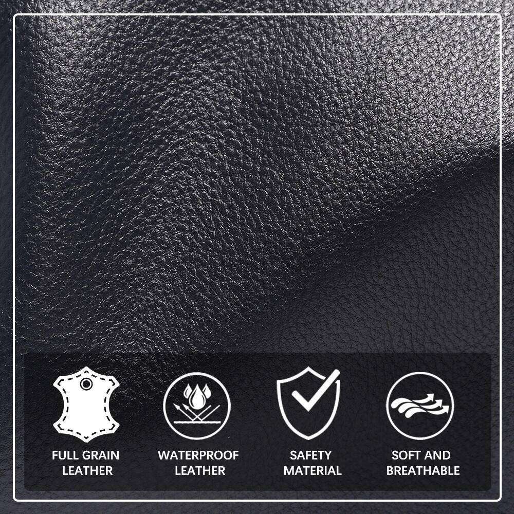 Zency Fashion Black White Shoulder Bag Women Genuine Leather Handbag Medium Size For Daily Life With Two Straps bag