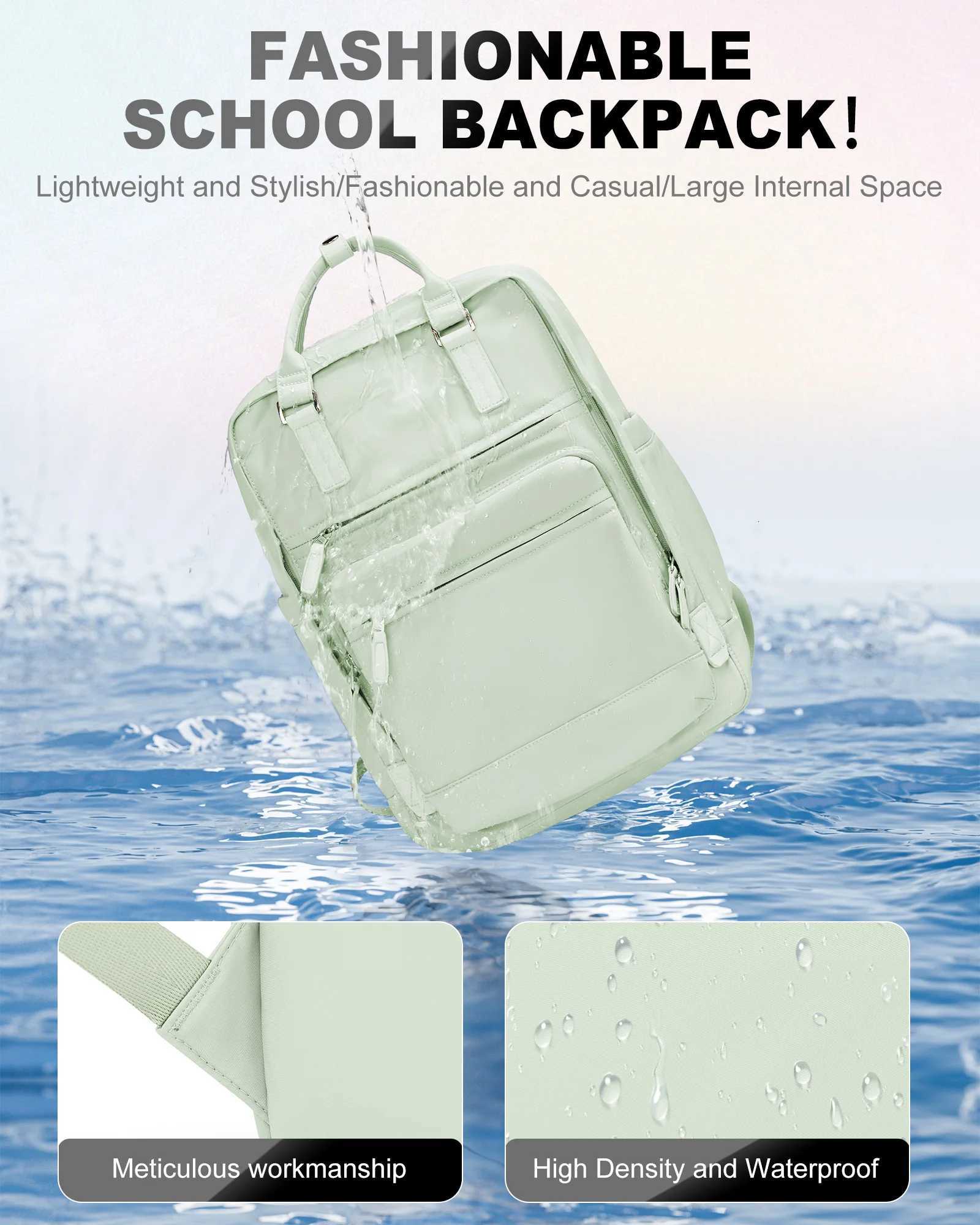 Travel backpack ladies large capacity short-distance travel bag college students computer backpack duffel bag multi-color Y250811