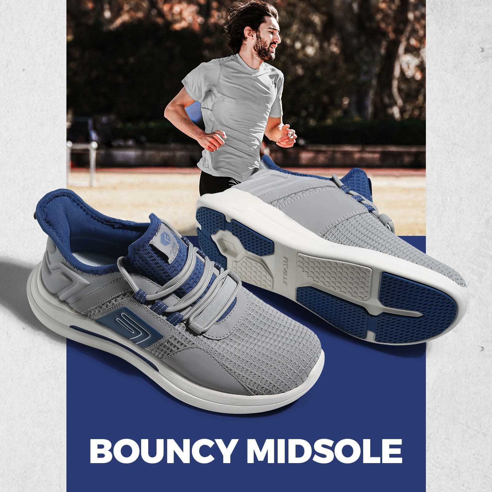 500 Mens Shoes Extra Wide Lightweight for Swollen Feet Orthopedic Foot Pain Relief Road Running Walking Sneakers Z250812