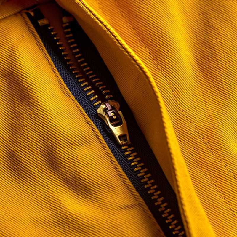 Sokotoo Mens Letters Printed Long Sleeve Yellow Joggers Jumpsuits Y2K Youth Overalls Coveralls X250812