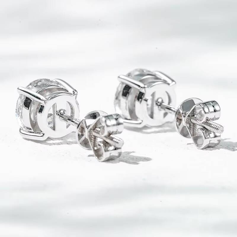 Starsgem 14k 18k Diamond Stud Earrings Lab Grown Diamond Earrings Lab Grown Diamond Jewelry Ready to Ship