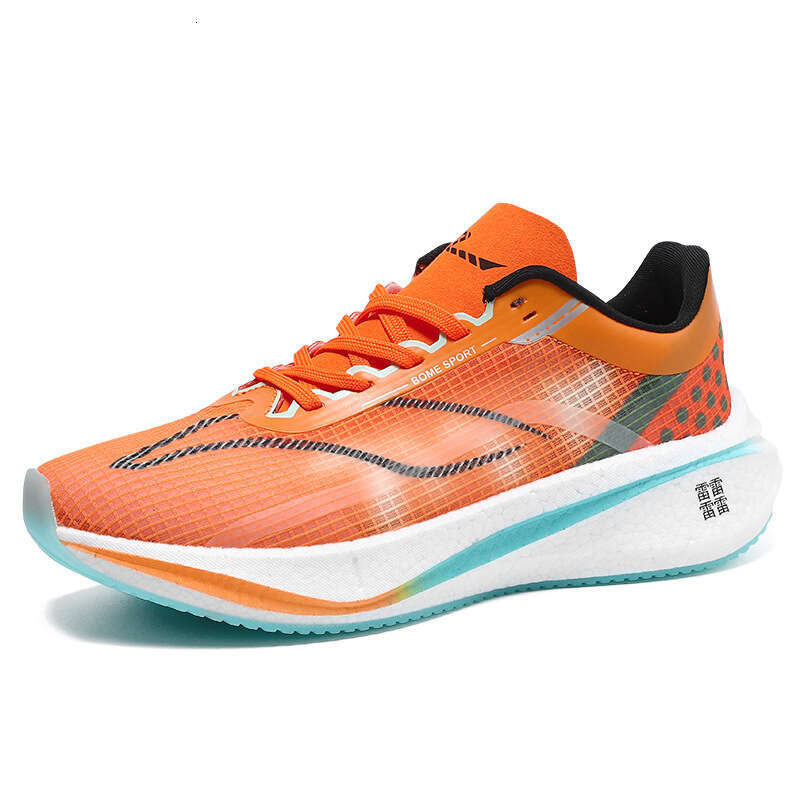 Feidian 3 Popcorn Men Free shipping Trendy Molded Sports Dad MD Ultra-light Mesh Running Shoes for Couples Marathon