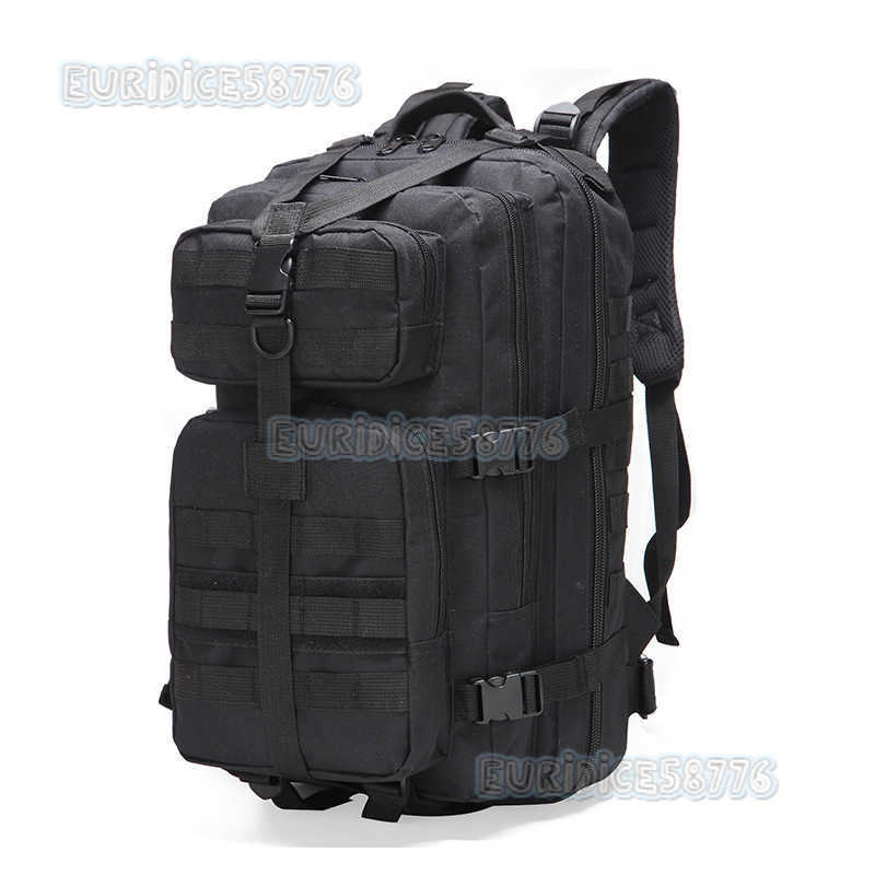 Medium Outdoor 3p Sports Backpack Waterproof Multifunctional Large Capacity Backpack Molle Expand Military Fans for Training H250811