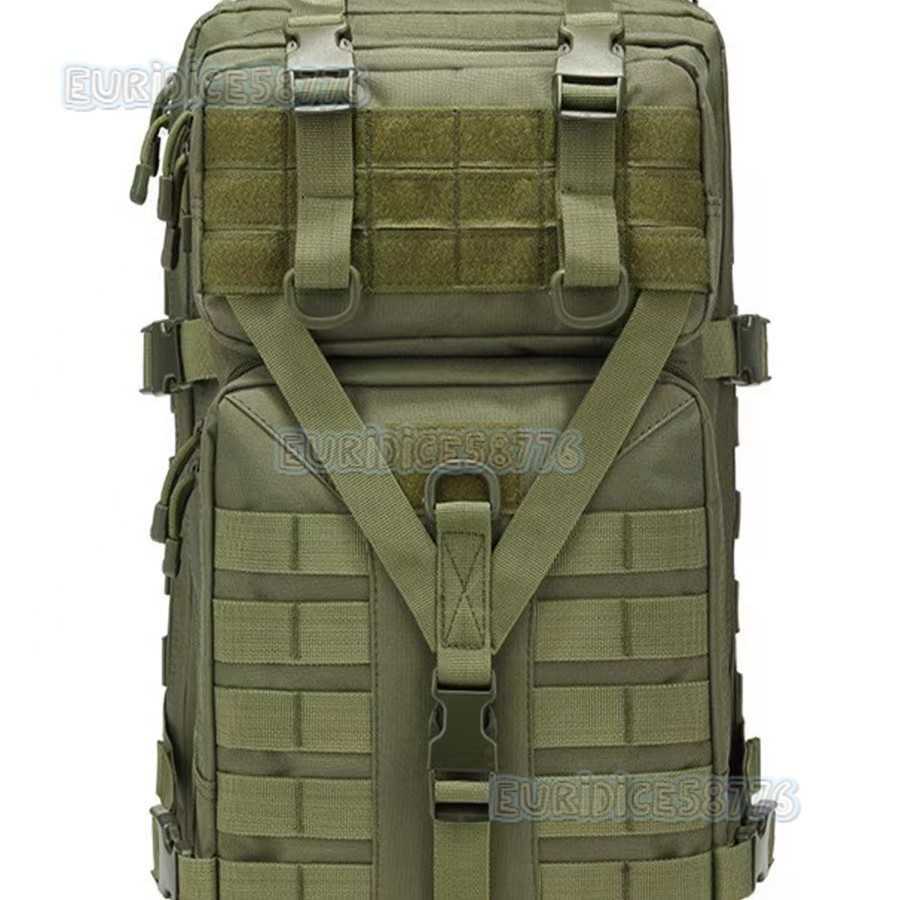 Outdoor Sports Large Capacity Backpack Camping Hiking Bag Tactical Bag Water-resistant Travel Mountaineering Backpack New Model H250811