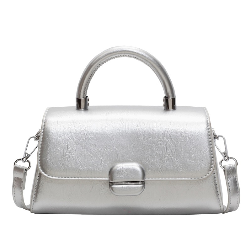 New Korean Style High-End Small Square Versatile Commuter Handbag Fashion Simple Single Shoulder Crossbody Bag